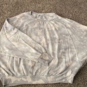 Young fabulous & broke tie dye sweater